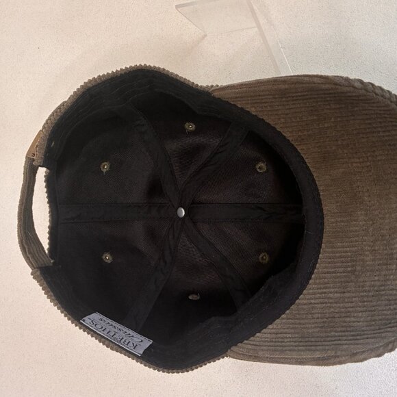 KBETHOS Corduroy 5-Panel Adjustable Baseball Cap Moss Green Fall Unisex - Picture 8 of 10